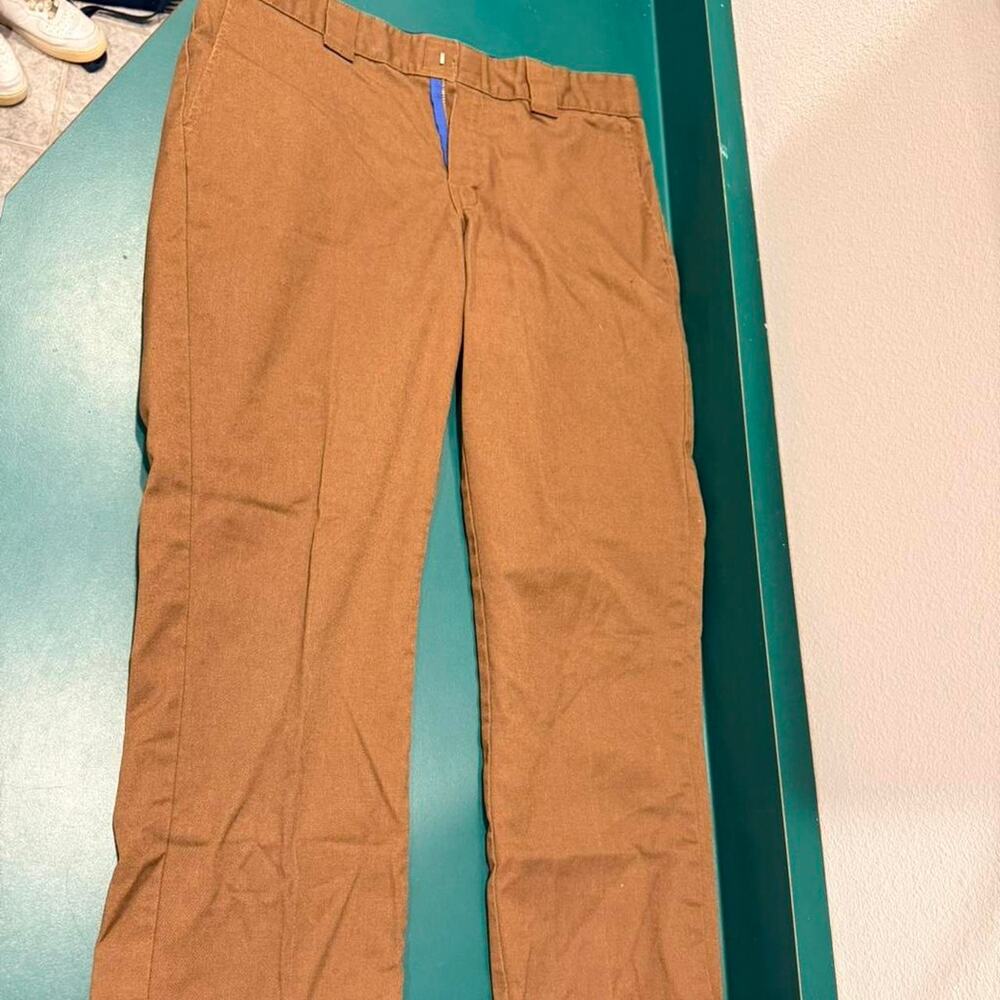 Dickies brown trousers size 34